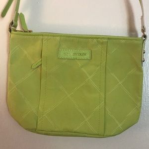 Vera Bradley Preppy Poly Crossbody - Citrine